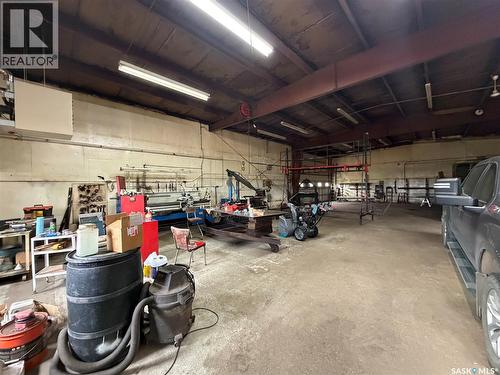 130575 5 Highway, Runnymede, SK - Indoor Photo Showing Garage