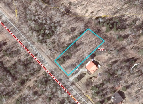 Plan (croquis) - Rue De Chandolin, Val-David, QC 