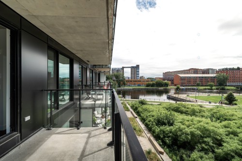Balcon - 404-1552 Rue Des Bassins, Montréal (Le Sud-Ouest), QC - Outdoor With Exterior