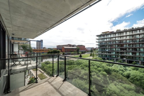 Balcon - 404-1552 Rue Des Bassins, Montréal (Le Sud-Ouest), QC - Outdoor With Exterior