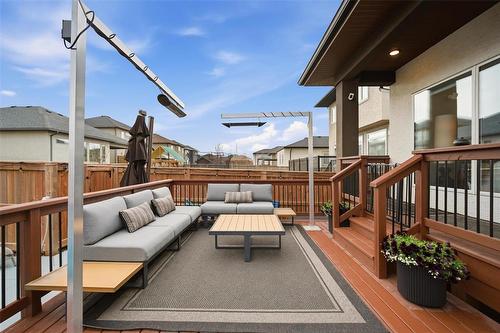 114 Silver Sage Crescent, Winnipeg, MB - Outdoor With Deck Patio Veranda With Exterior