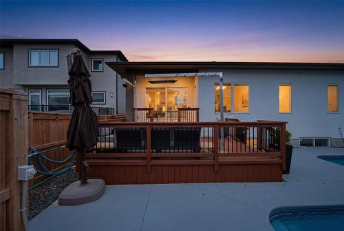 114 Silver Sage Crescent, Winnipeg, MB - Outdoor With Deck Patio Veranda