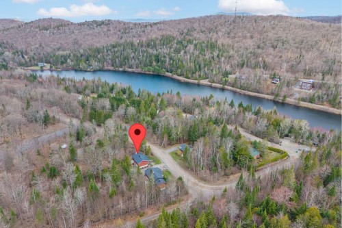 Photo aérienne - 2065 Ch. Des Chalets, Mont-Blanc, QC - Outdoor With Body Of Water With View