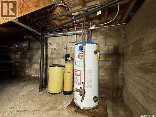 208 Irvine Street, Cut Knife, SK - Indoor Photo Showing Basement