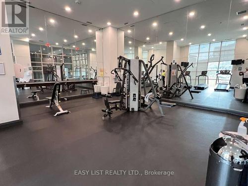 1402 - 125 Western Battery Road, Toronto, ON - Indoor Photo Showing Gym Room