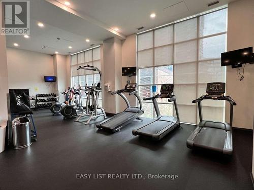 1402 - 125 Western Battery Road, Toronto, ON - Indoor Photo Showing Gym Room