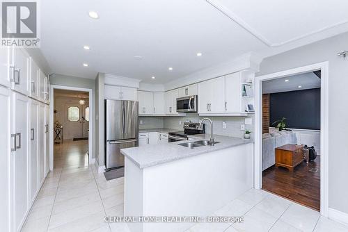 4 Robaldon Road, Toronto, ON - Indoor Photo Showing Kitchen With Double Sink