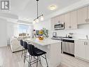218 - 2550 Castlegate Crossing, Pickering, ON  - Indoor Photo Showing Kitchen With Stainless Steel Kitchen With Upgraded Kitchen 