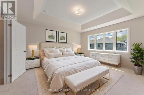 Virtually Staged Photo - 1285 Davis Loop, Innisfil, ON - Indoor Photo Showing Bedroom