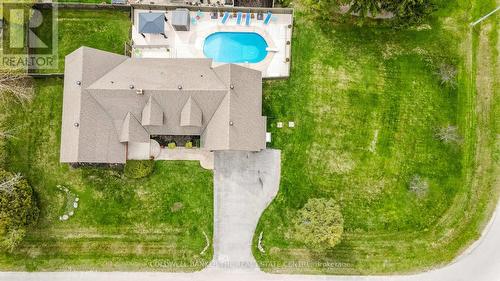 33 Elvyn Crescent, Oro-Medonte, ON - Outdoor With In Ground Pool With View