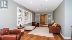 Living Room with French Doors - 