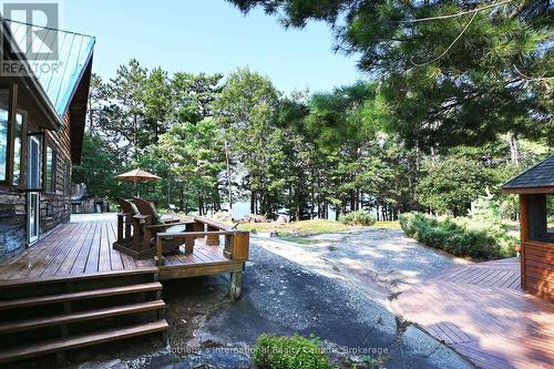 1 Brill'S Island, Nipissing, ON - Outdoor With Deck Patio Veranda