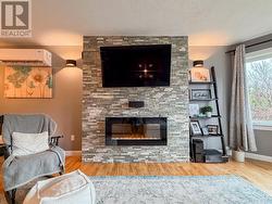 Living room electric fireplace - 
