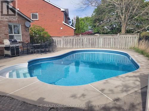 37 Wetherburn Drive, Whitby, ON - Outdoor With In Ground Pool