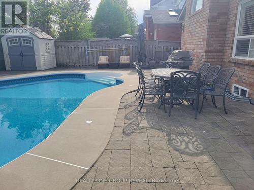 37 Wetherburn Drive, Whitby, ON - Outdoor With In Ground Pool