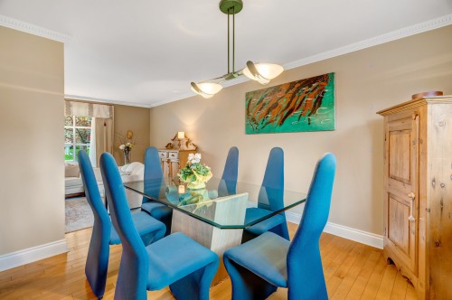 Salle à manger - 290 Shamrock Road, Beaconsfield, QC - Indoor Photo Showing Dining Room