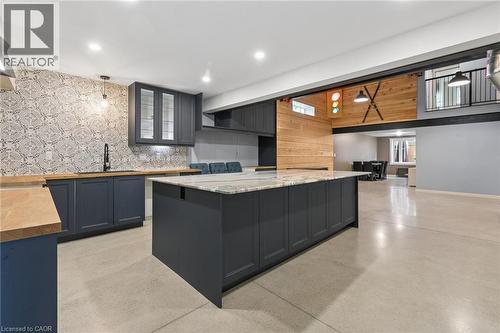 24 Davidson Street, Cambridge, ON - Indoor Photo Showing Kitchen With Upgraded Kitchen