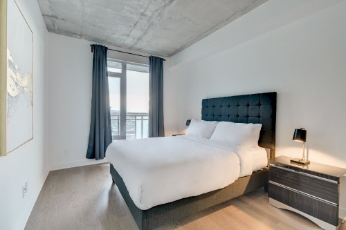 Master Bedroom - 1508-5905 Boul. Du Quartier, Brossard, QC - Indoor Photo Showing Bedroom