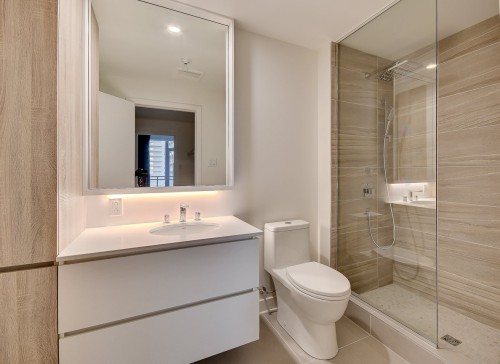 Master Bathroom - 1508-5905 Boul. Du Quartier, Brossard, QC - Indoor Photo Showing Bathroom