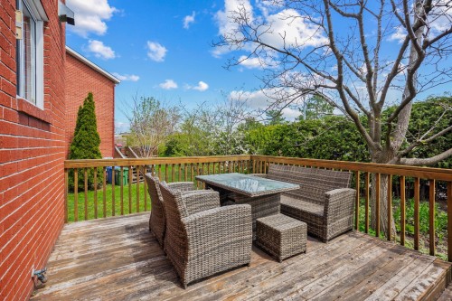 Terrasse - 629Z Av. D'Isère, Saint-Lambert, QC - Outdoor With Deck Patio Veranda With Exterior
