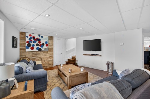 Salle familiale - 56 Ch. Doré, La Minerve, QC - Indoor Photo Showing Living Room