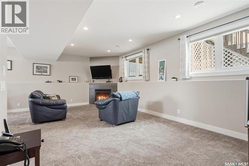 335 Mccallum Lane, Saskatoon, SK - Indoor With Fireplace