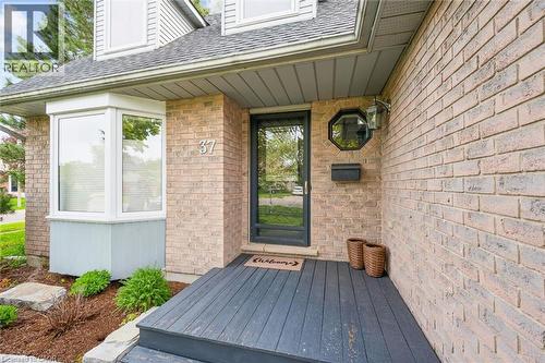 37 Enfield Drive, Cambridge, ON - Outdoor With Deck Patio Veranda With Exterior