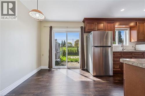 49 Overlea Drive, Kitchener, ON - Indoor Photo Showing Kitchen With Double Sink