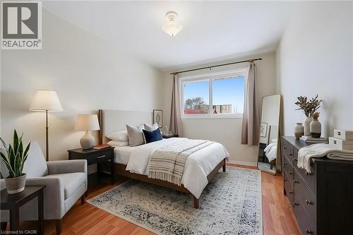 Virtually staged - 49 Overlea Drive, Kitchener, ON - Indoor Photo Showing Bedroom