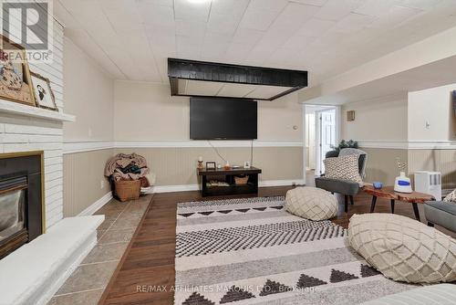 948 Fourth Street E, Cornwall, ON - Indoor Photo Showing Living Room With Fireplace