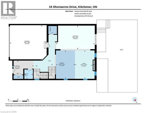 Floor plan - 19 Shoreacres Drive, Kitchener, ON - Other