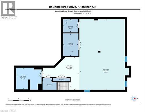 Floor plan - 19 Shoreacres Drive, Kitchener, ON - Other