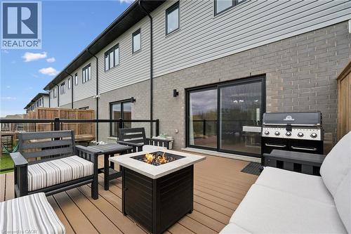 873 Robert Ferrie Drive, Kitchener, ON - Outdoor With Deck Patio Veranda With Exterior