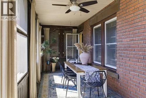 557 Moy Ave, Windsor, ON - Outdoor With Deck Patio Veranda With Exterior