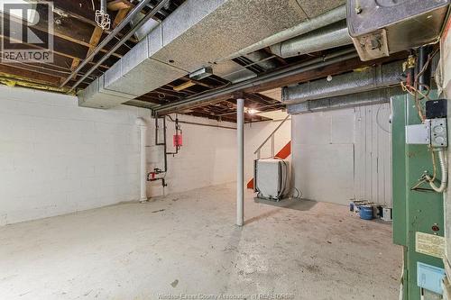 557 Moy Ave, Windsor, ON - Indoor Photo Showing Basement