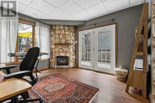 84 Smith Avenue, Hamilton, ON - Indoor With Fireplace