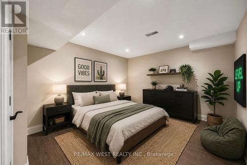 Basement Bedroom - 35 Conifer Drive, Toronto, ON - Indoor Photo Showing Bedroom