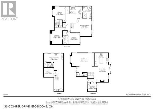 Floor Plan - 35 Conifer Drive, Toronto, ON - Other