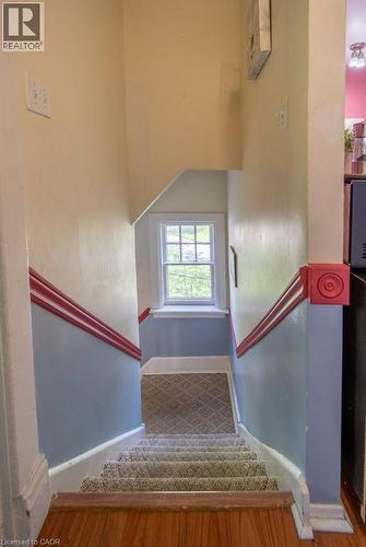 Stair from Front Entry to 2nd Floor Unit - 3 Glasgow Street, Kitchener, ON - Indoor Photo Showing Other Room