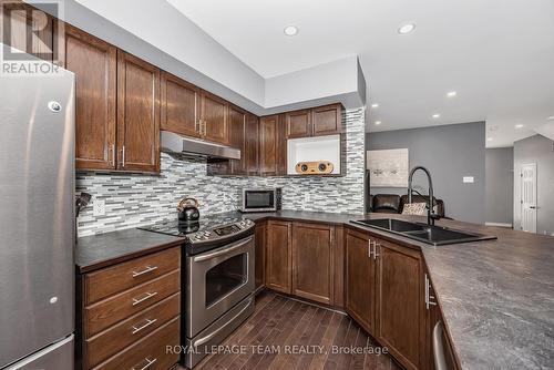 49 Chantilly Gate, Ottawa, ON - Indoor Photo Showing Kitchen With Double Sink