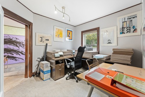Bureau - 109 Ch. Favreau, Dunham, QC - Indoor Photo Showing Office