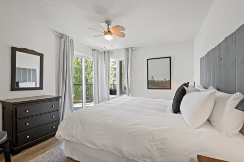 Chambre à coucher principale - 311-113 Rue Cuttle, Mont-Tremblant, QC - Indoor Photo Showing Bedroom