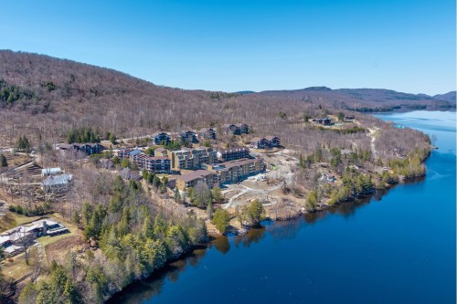 Photo aérienne - 311-113 Rue Cuttle, Mont-Tremblant, QC - Outdoor With Body Of Water With View