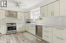25 Greenock Drive, Kitchener, ON  - Indoor Photo Showing Kitchen With Stainless Steel Kitchen With Upgraded Kitchen 