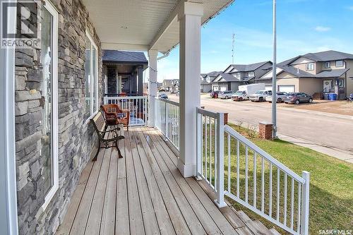 524 Maple Crescent, Warman, SK - Outdoor With Deck Patio Veranda