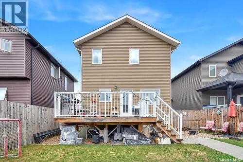 524 Maple Crescent, Warman, SK - Outdoor With Deck Patio Veranda With Exterior
