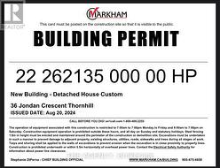 Building Permit - 