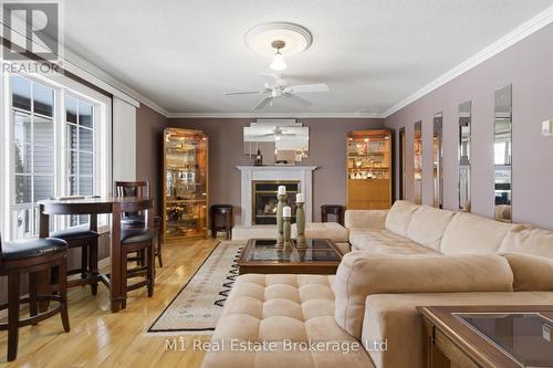 2 Joanne Crescent, Minto, ON - Indoor Photo Showing Living Room With Fireplace