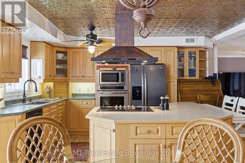 2 Joanne Crescent, Minto, ON - Indoor Photo Showing Kitchen With Double Sink