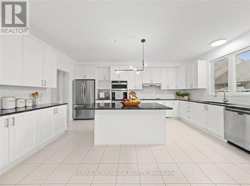 Virtually Staged - 333 Haliburton Heights, Ottawa, ON - Indoor Photo Showing Kitchen With Upgraded Kitchen